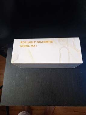 Rollable Diatomite Stone Bath Mat - Highly Absorbent Non-Slip Design